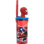 Licensing Verre 3D Spiderman 360ml avec paille