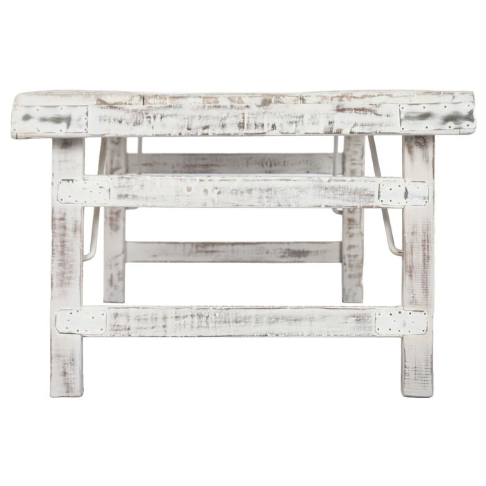 Table Basse Home ESPRIT Blanc 148 X 69 X 47 CM