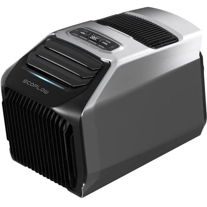EcoFlow Wave 2 Climatiseur Portable Compact et Puissant 550 W - 44 dB, Sans Installation, Connexion Mobile EcoFlow Wave 2 Climatiseur Portable Compact et Puissant 550 W - 44 dB, Sans Installation, Connexion Mobile