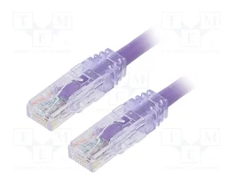 PANDUIT Cordon de raccordement Cat 6a U/UTP 5m violet