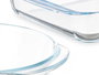Vivalto Lot de 2 plats en verre borosilicate transparent 800 ml et 1800 ml 25 x 6 x 22 cm (Set de 6)