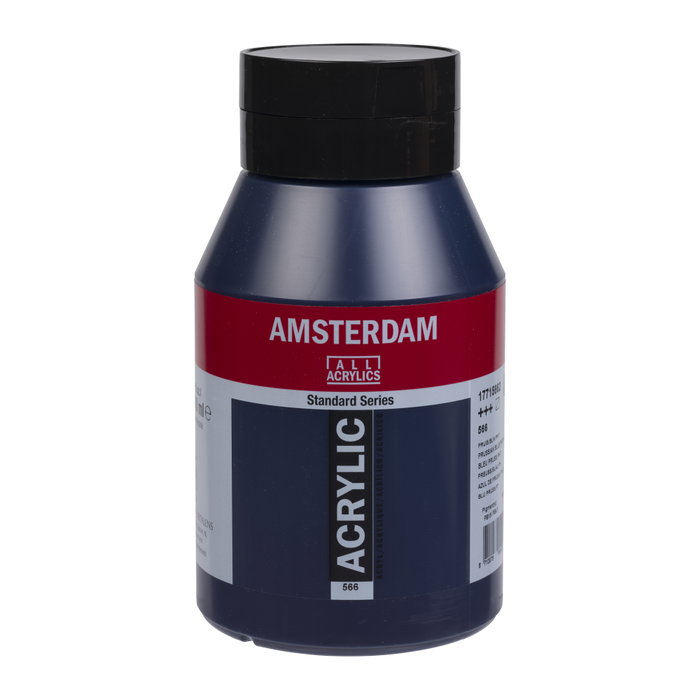 Amsterdam Amsterdam Standard Series Couleur Acrylique Bleu de Prusse (Ftalo) 566, 1000 ml Amsterdam Amsterdam Standard Series Couleur Acrylique Bleu de Prusse (Ftalo) 566, 1000 ml