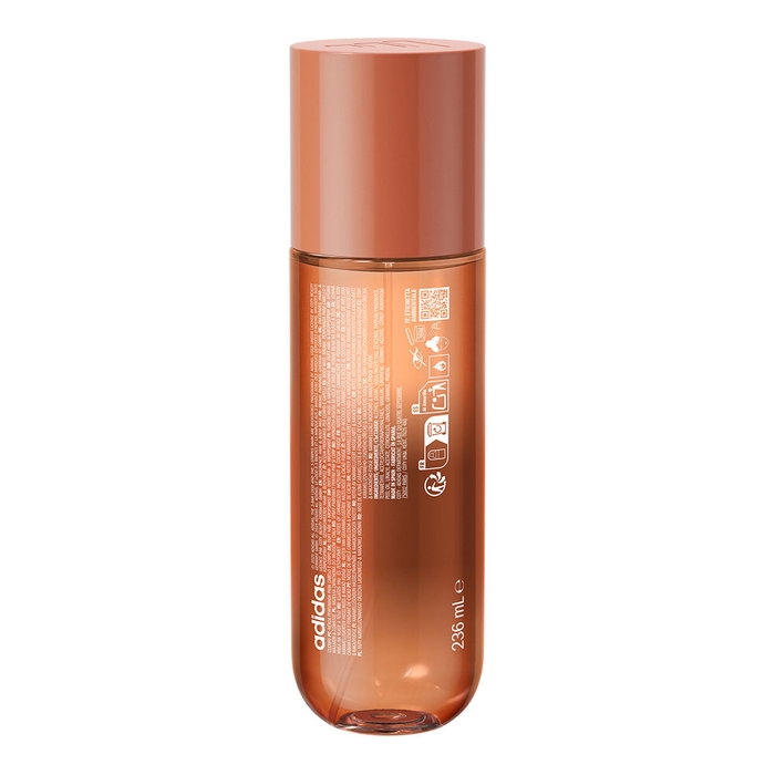 Adidas Vibes Dream Glaze Brume Parfumée pour Cheveux et Corps - Notes de Noisette Caramélisée et Cacao - 236 ml