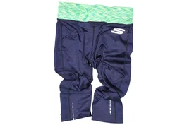 Skechers GoWalk Leggings synthétiques pour femmes, Bleu foncé, Taille 12