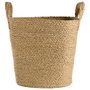 Day Cesta tressée en herbe marine avec anses 34x34 cm