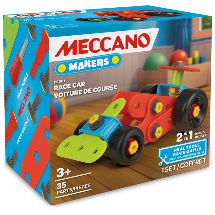 Meccano Makers Voiture 2 en 1 APM12101
