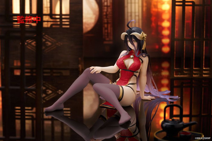 Overlord statuette PVC Desktop Cute Figure Albedo Chinese Dress Ver. Renewal 13 cm Overlord statuette PVC Desktop Cute Figure Albedo Chinese Dress Ver. Renewal 13 cm