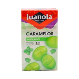 Juanola Caramelos de menthe, paquet de 50 g
