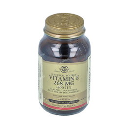 SOLGAR Vitamine E 400 UI (268 mg) 50 capsules molles végétales