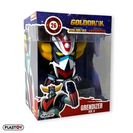 Plastoy Tirelire - Goldorak Chibi Assis - Figurine en plastique original de 15 cm pour collection