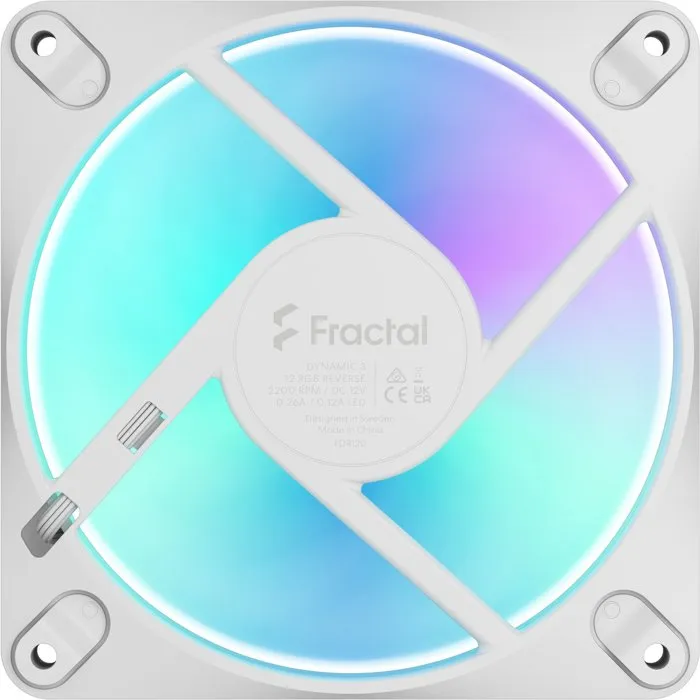 Fractal Design Dynamic 3 12 Reverse RGB White Fractal Design Dynamic 3 12 Reverse RGB White