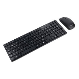 Tooq Ensemble Clavier et Souris Slim Sans Fil Noir