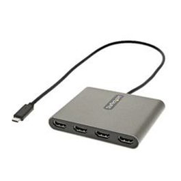 StarTech.com Adaptateur USB-C vers 4 HDMI USBC2HD4 Gris espace