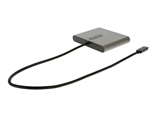 StarTech.com Adaptateur USB-C vers 4 HDMI USBC2HD4 - Hub graphique externe 4 écrans Full HD 1080p 60Hz, Windows 10, aluminium gris StarTech.com Adaptateur USB-C vers 4 HDMI USBC2HD4 - Hub graphique externe 4 écrans Full HD 1080p 60Hz, Windows 10, aluminium gris