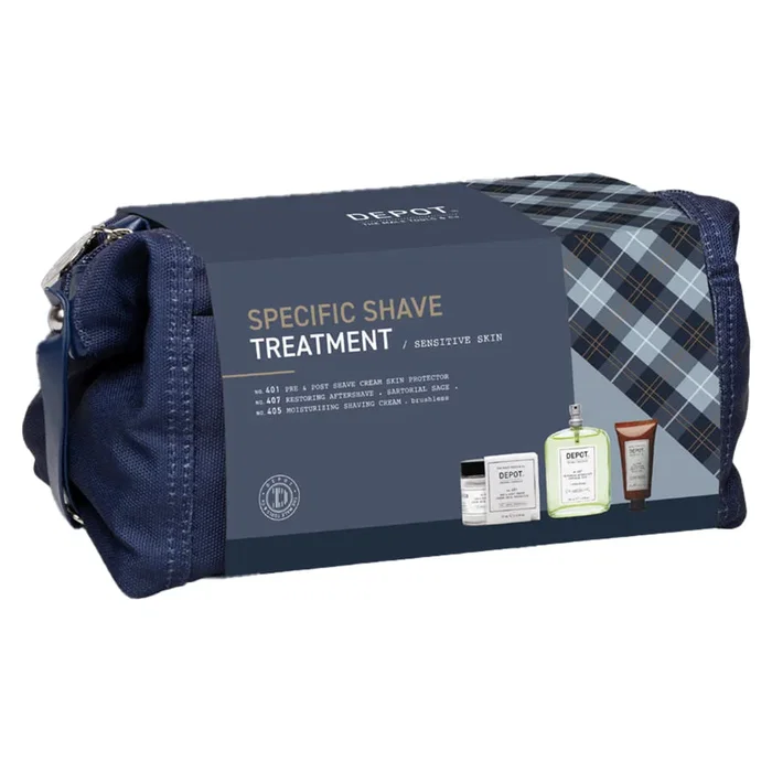 Depot Set Shave Specifics de soins de rasage pour homme Depot Set Shave Specifics de soins de rasage pour homme
