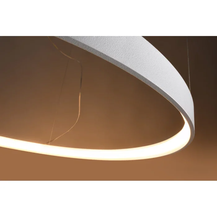 RIO SOL-TH.105 - Lampe Suspendue LED RIO 55 3000K, Anneaux Minimals, Éclairage D'ambiance Salon ou Bureau RIO SOL-TH.105 - Lampe Suspendue LED RIO 55 3000K, Anneaux Minimals, Éclairage D'ambiance Salon ou Bureau