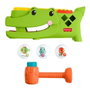 Fisher-Price Cocodrilo Jouet À Marteau Et À Pousser