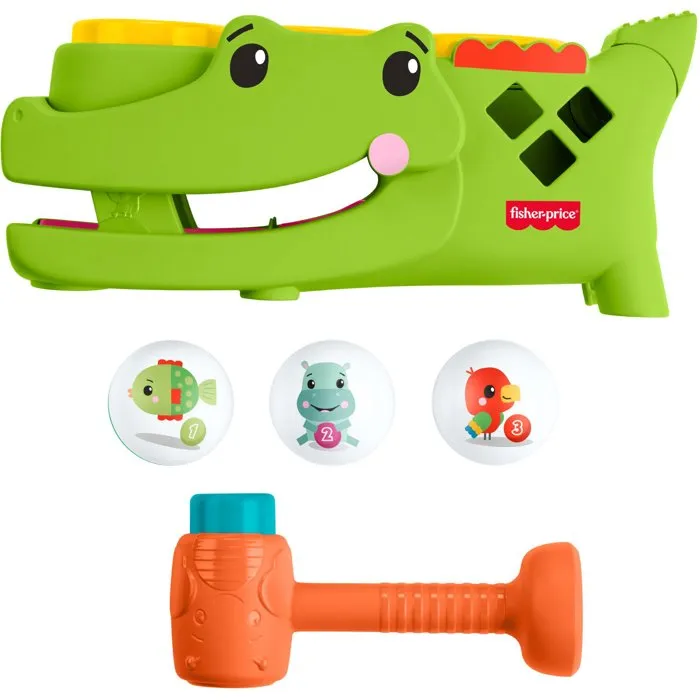 Fisher-Price Crocodile Frappe et Lance Fisher-Price Crocodile Frappe et Lance