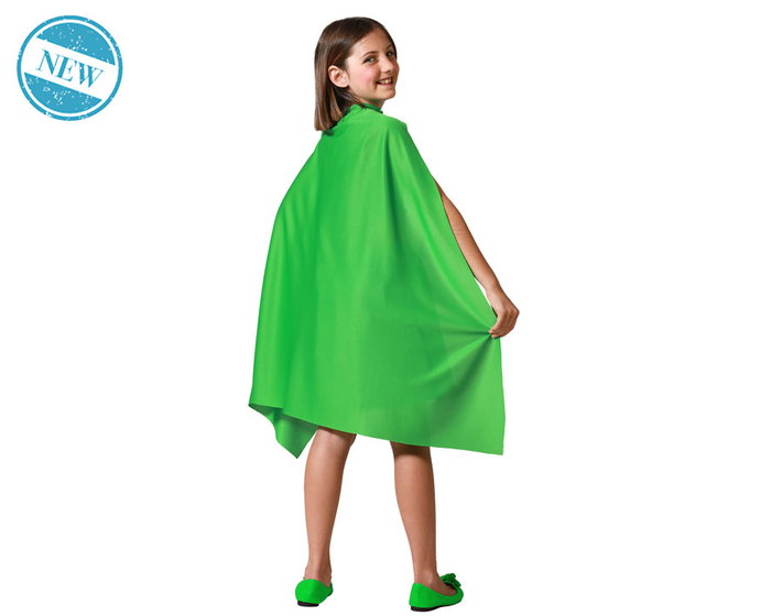 Cape verte pour enfant 80 cm Cape verte pour enfant 80 cm