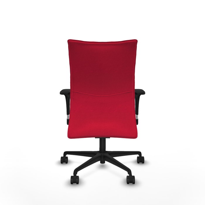 Piqueras Y Crespo Chaise Albacete confidente, Rouge, Mécanisme Synchrone, Bras 1D Piqueras Y Crespo Chaise Albacete confidente, Rouge, Mécanisme Synchrone, Bras 1D