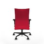 Piqueras Y Crespo Chaise Albacete confidente, Rouge, Mécanisme Synchrone, Bras 1D