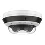 Hikvision PanoVu Caméra de sécurité IP 4 lentilles 4 MP 2688 x 1520 Blanc/Noir