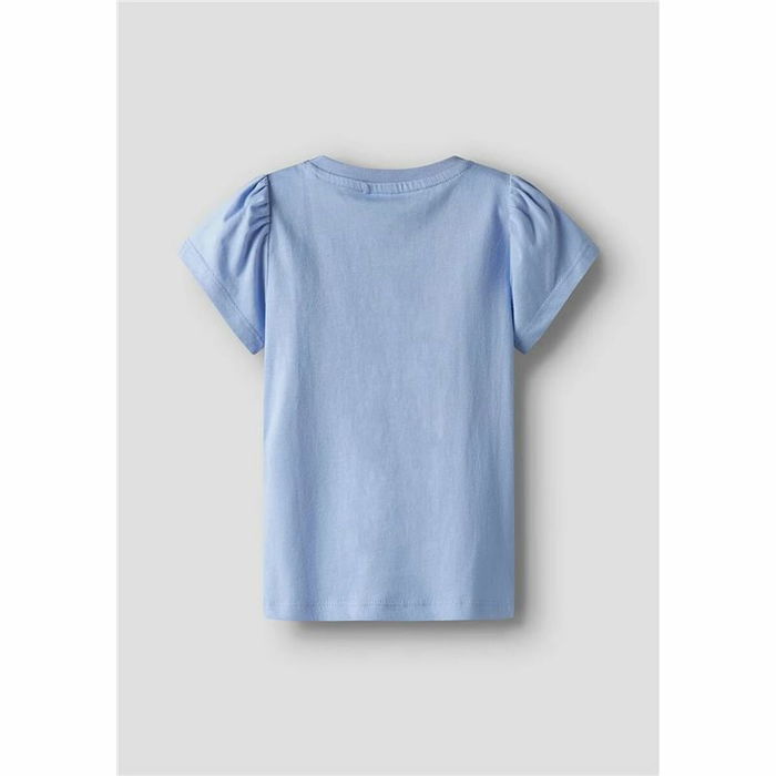 T shirt à manches courtes Enfant Name It Nmfvibeke Capsl Serenity Indigo 7-9 Ans