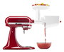 Kitchenaid 5KSMFVSFGA Set de 2 accessoires pour robot ménager - Hachoir à viande 5FGA et moulin à légumes 5FVSP pour purées et préparations culinaires