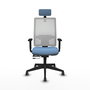 Piqueras y Crespo Chaise de Bureau Horna Traslack Bleu Ciel
