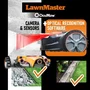 Lawnmaster VBRM16MAX - Robot tondeuse 24V - 8Ah - Sans fil périmétrique