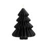 Sapin de Noël Decoris Noir Papier Ø 30 x 40 cm