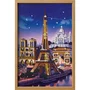 Lansay Collection Sequins - Paris - Cadre en bois et illustration