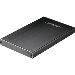 LC-Power LC-25U3-Becrux-C1 Boîtier pour disque dur 2,5 pouces USB-C 3.1