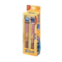 Lilo & Stitch pack 2 stylos à bille effaçabl à encre gel