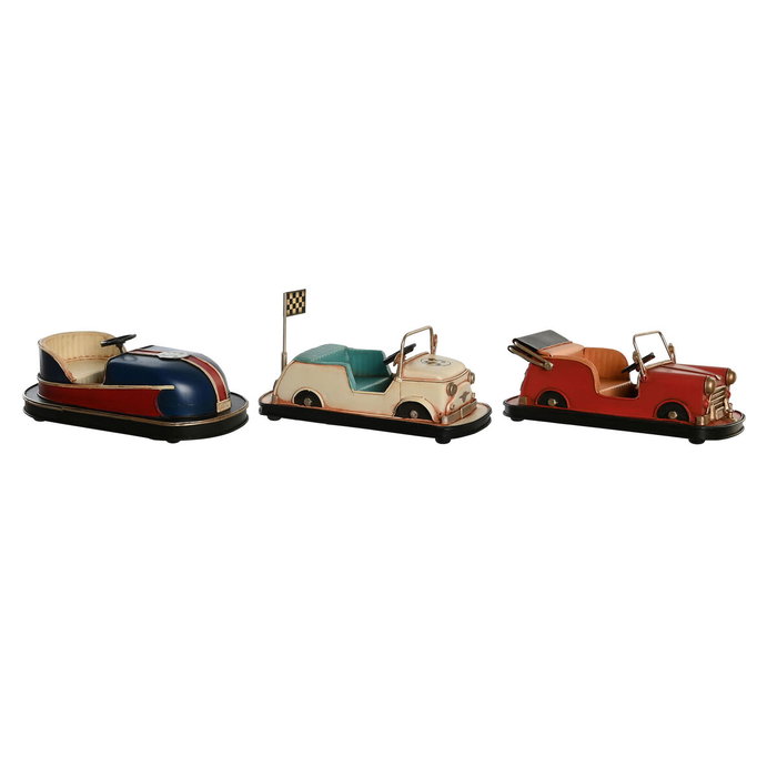 DKD Home Decor Lot de 3 Figurines Décoratives Vintage en Métal DKD Home Decor Lot de 3 Figurines Décoratives Vintage en Métal