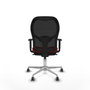 Piqueras y Crespo Chaise de Bureau 1D086G0 Rouge