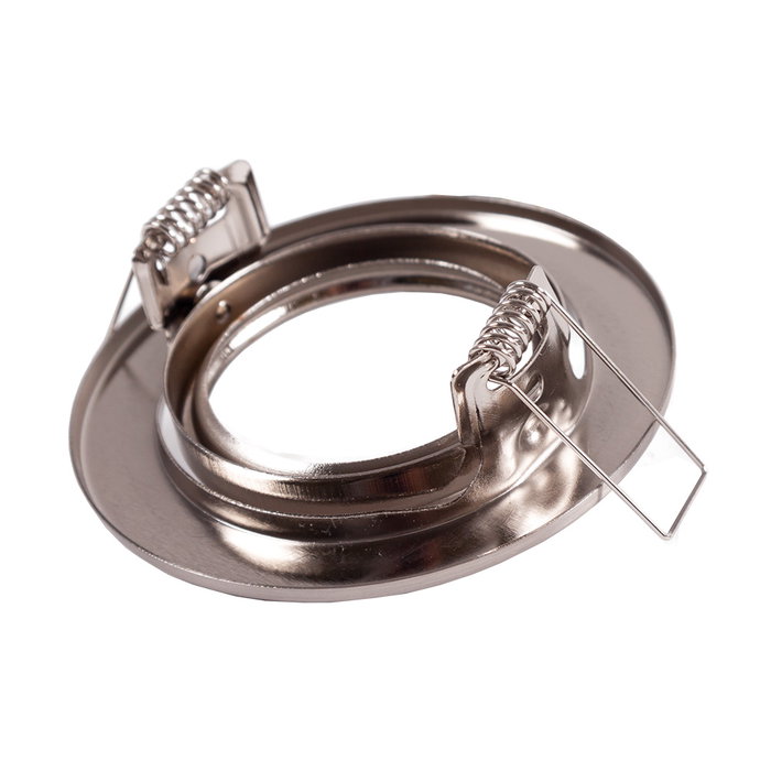 Vepa Aro Foco Downlight Circular Basculante Acero 90mm - Satinado