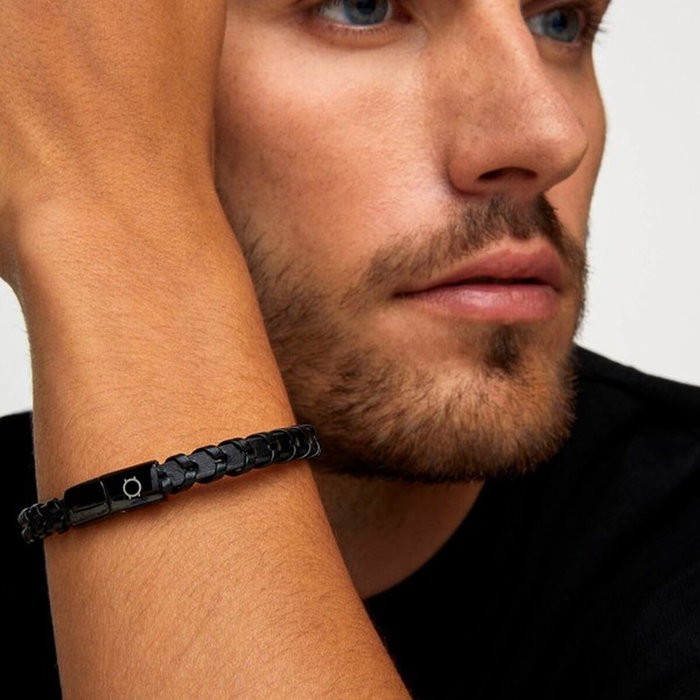 Bracelet Homme One Jewels OAMB3214LP Noir