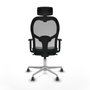 Piqueras y Crespo Chaise de Bureau 1D086G2 Vert
