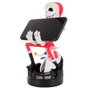 EXQUISITE GAMING Support Santa Jack - L'Étrange Noël de Monsieur Jack Disney - 20 cm - Compatible PS5 DualSense, Xbox Series, iPhone