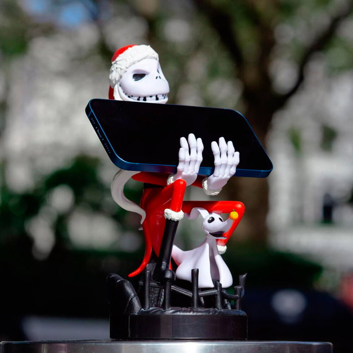 EXQUISITE GAMING Support Santa Jack - L'Étrange Noël de Monsieur Jack Disney - 20 cm - Compatible PS5 DualSense, Xbox Series, iPhone EXQUISITE GAMING Support Santa Jack - L'Étrange Noël de Monsieur Jack Disney - 20 cm - Compatible PS5 DualSense, Xbox Series, iPhone