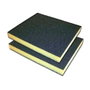 Taco abrasif grain 46 pour peinture 9,5 x 12,2 x 0,7 cm noir