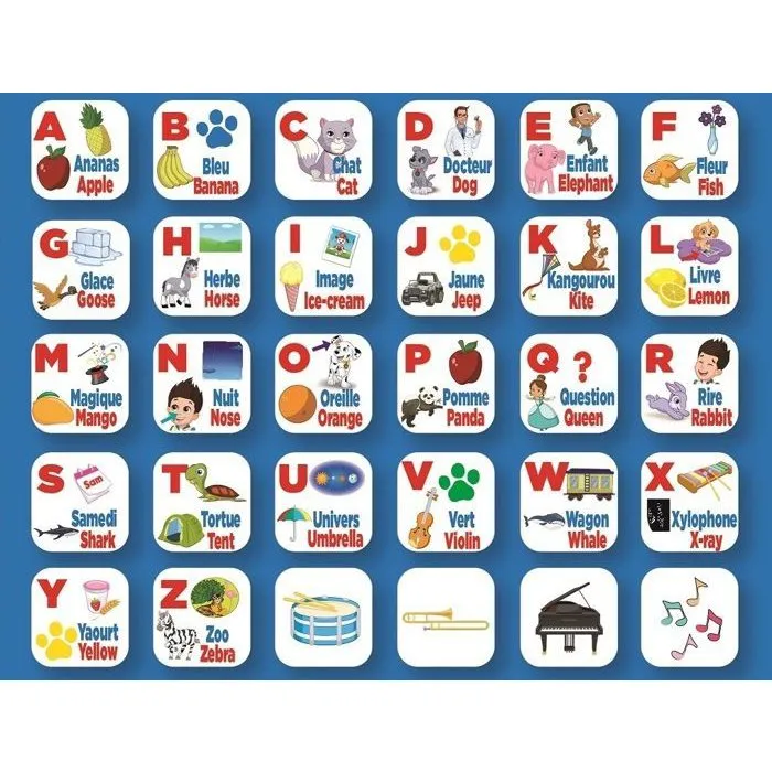 Lexibook Tablette éducative bilingue Pat' Patrouille (Français/Anglais) pour enfants 3 ans et plus, lettres, chiffres, mots, 2 ans de garantie