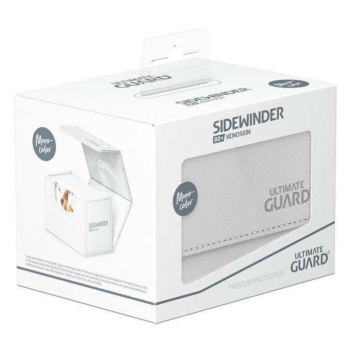 Ultimate Guard Sidewinder 80+ Xenoskin - Blanc