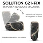 Cybex Solution G2 i-Fix Plus Fabric Moon Black