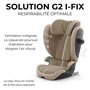 Cybex Solution G2 i-Fix Plus Fabric Moon Black