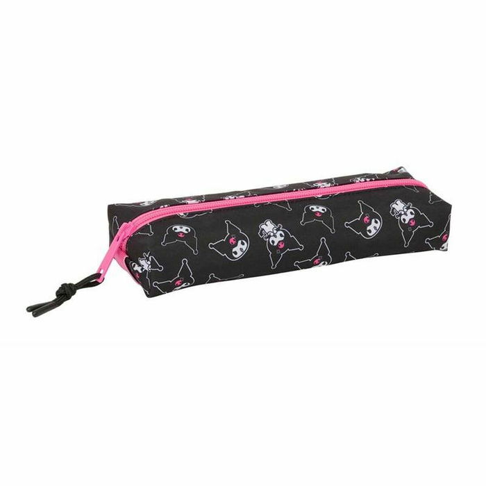 Trousse d'écolier Kuromi Noir Fuchsia 22 x 4 x 7 cm Trousse d'écolier Kuromi Noir Fuchsia 22 x 4 x 7 cm