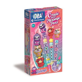 Clementoni Crée tes Stylos - Mini atelier des Stylos - Coffret Feelings