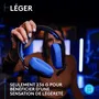 Logitech G G535 Lightspeed Casque Gamer sans Fil Circum-aural, Noir/Bleu, pour PC, PS5, PS4, Mac