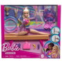 Barbie Coffret Gymnaste avec Poutre d'Équilibre et Accessoires